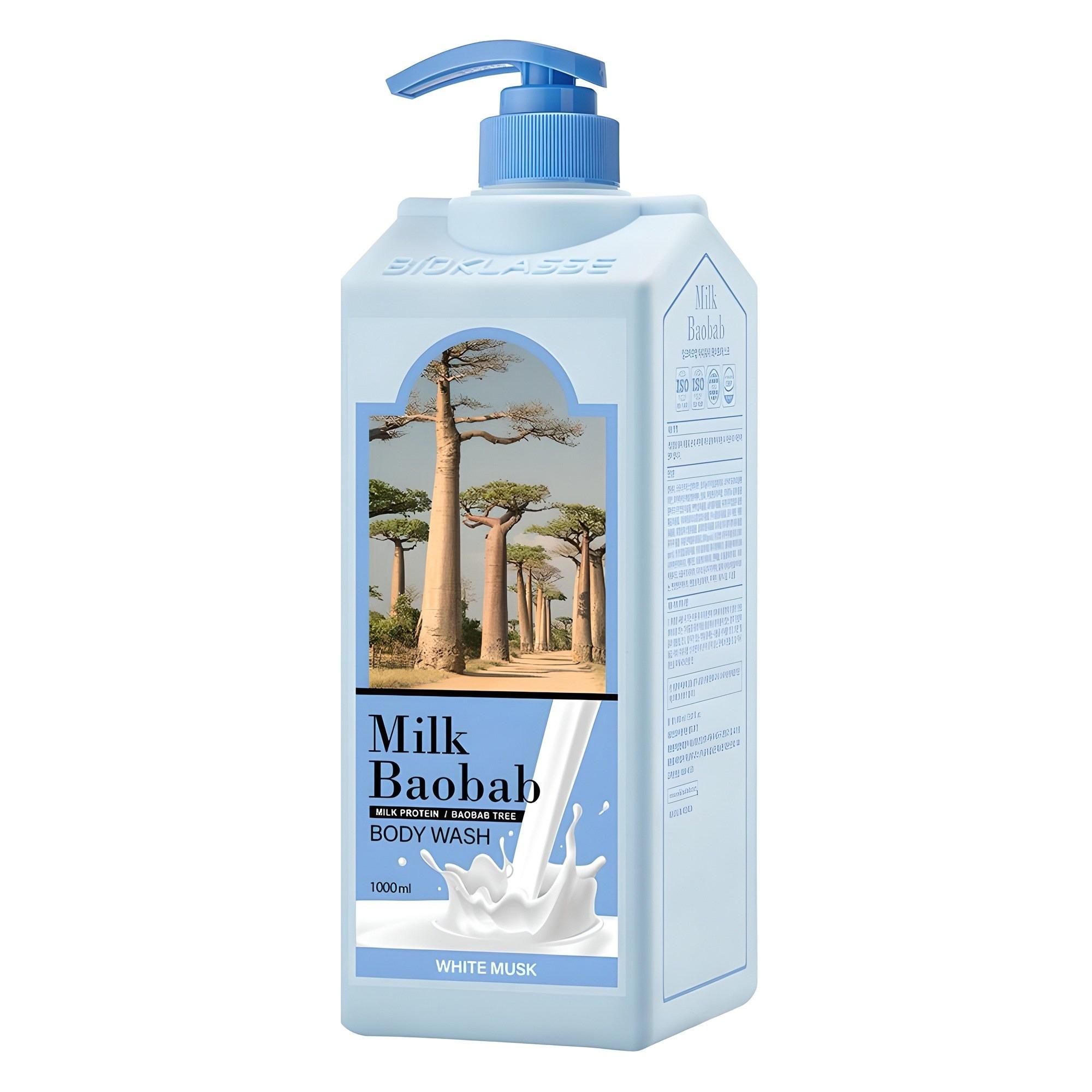 Milk Baobab White Musk Body Wash 1L