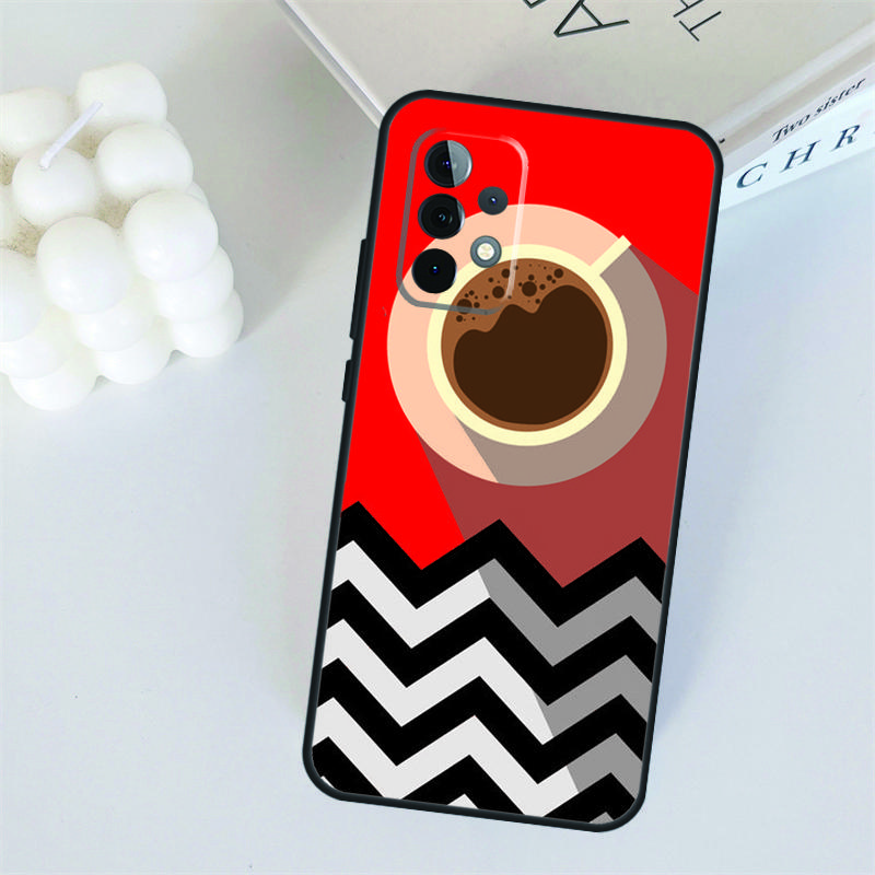 TWIN PEAKS For Samsung Galaxy A53 A33 A55 A35 A15 A22 A32 A52 A54 A34 A14 A56 A36 A26 A16 A05 A06 Case