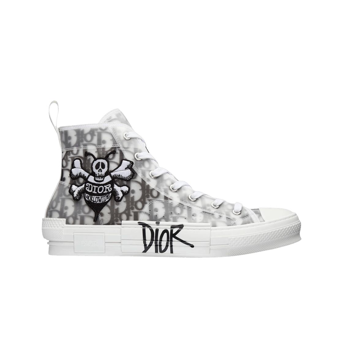 

Dior X Shawn B23 High Dior Oblique Canvas Bee Embroidery Patch EU 44