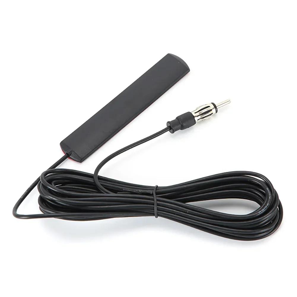 DC 5-12V Car Interior Hidden Amplified Antenna 85-860Mhz Car Electronic Radio Antenna Car Radio Patch Aerial for Truck Boat Auto