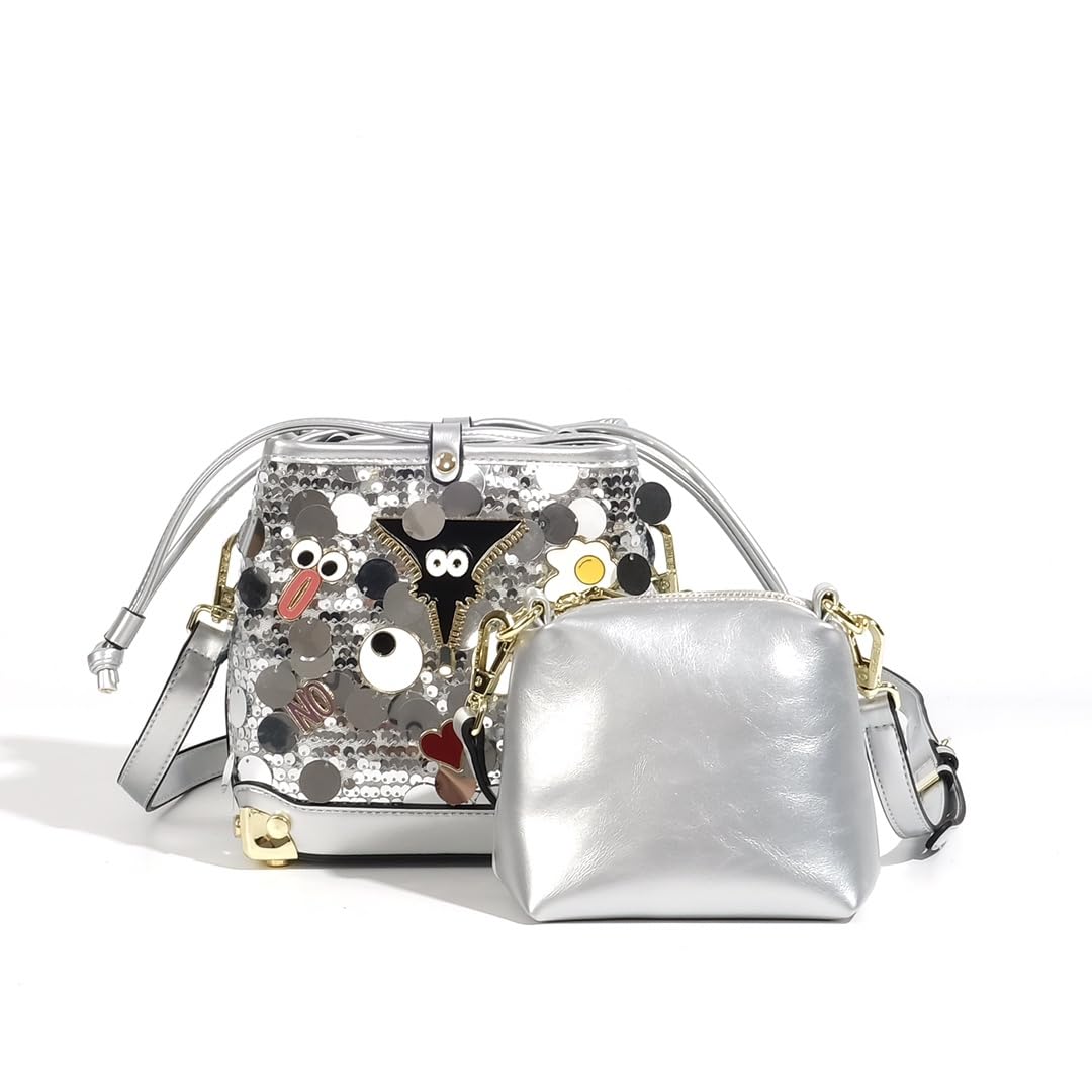 

[MILUBAO] Big Eye Theme Handbag, Wedding Handbag, Backpack, Women s Bag, Fashionable New Model, Trendy Design, Birthday Handbag, Christmas Gift,