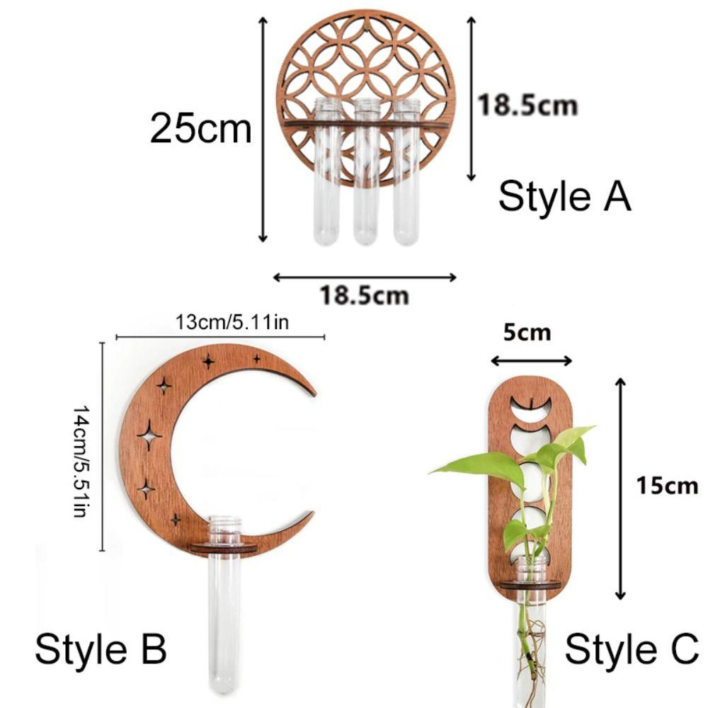 Plant Storage Rack Wall Hanging Vase Hydroponic Containe Hanging Planter  Home/Office Decor