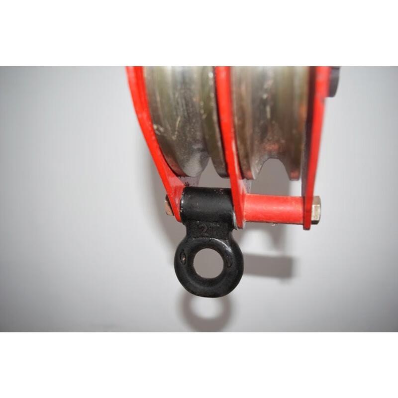 Wanzun 3.2T Double Wheel Lifting Pulley