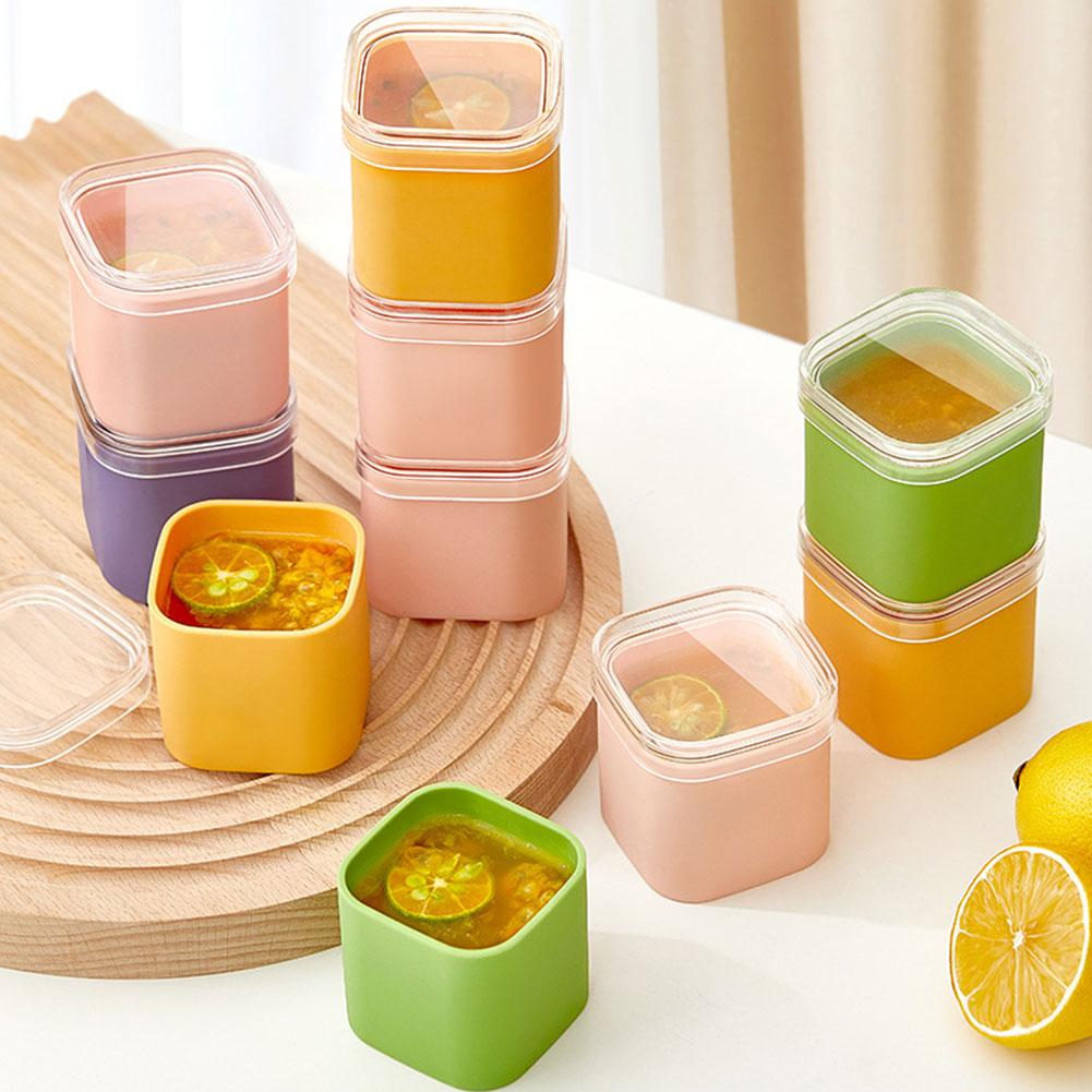 Ice Cube Maker DIY Ice Cube Mould Tray Leakproof Reusable for Summer Cold Drinks