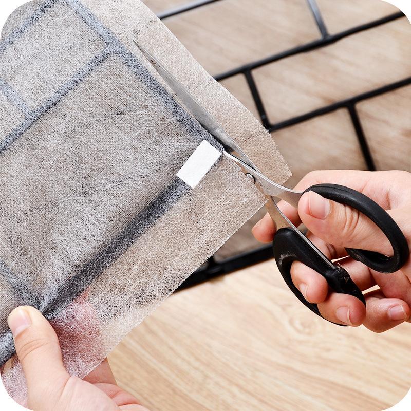 10Pcs Cuttable Air Conditioner Filter Papers Anti-Dust Net Cleaning Paper