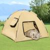 Cat Tent Foldable Pet House for Outside Breathable Portable Cat Tent for Small Animals Beach Travel Camping Balcony Adventure