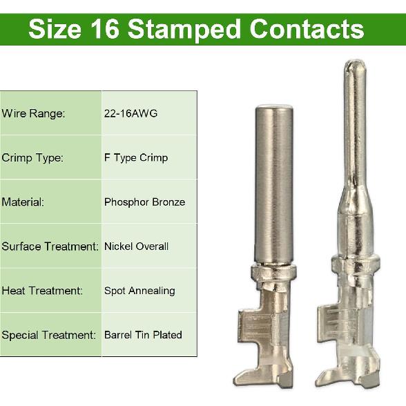 2-Pin Deutsch Stecker-Kit 10 Sätze, Graues DT Stecker-Kit, 2-Pin Wasserdichte Drahtverbinder für die Automobilindustrie, Elektrischer Steckverbinder-Kit mit 16# gestanzt