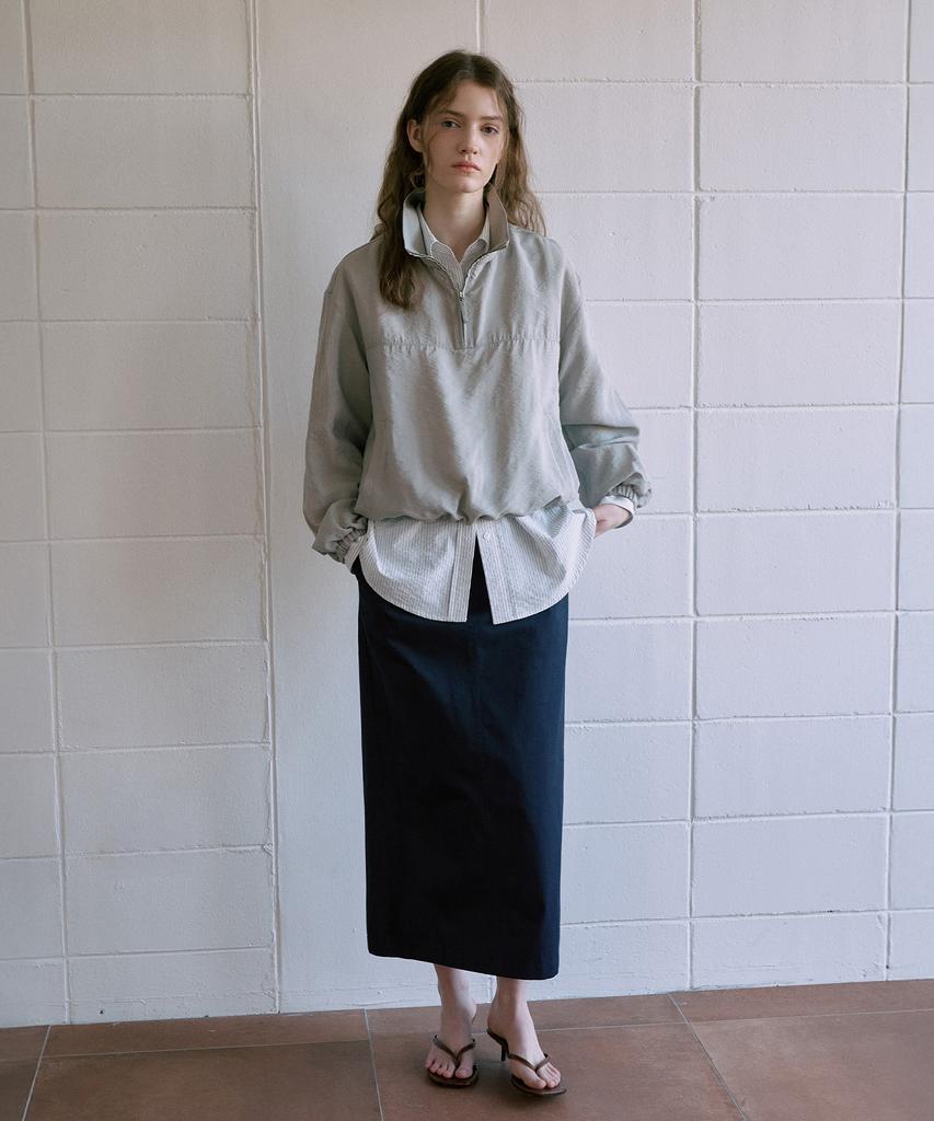 Lamerei Cotton Pocket H-Line Skirt[Lmbfspsk411]-2Color