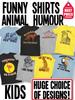 Animal Pun Funny T-Shirt Mens Womens Tees Top  Cotton Boys Girls Slogan Premium Quality
