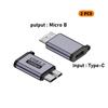 USB C to Micro B Extender Adapter 10Gbps USB3.0 Type C Female to Micro B Cable Extender for Laptop Phone Hard Drive Disk Samsung