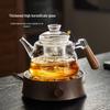 Glass Teapot with Automatic Water Filling