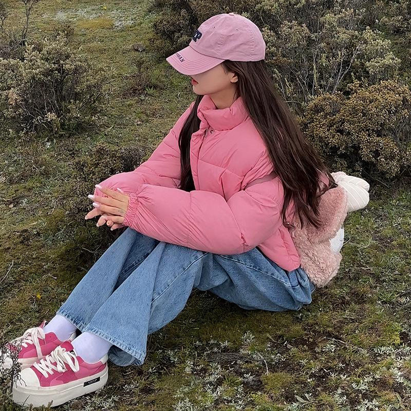 Loose Stand-up Collar In Autumn and Winter Short Cotton-padded Padded Jacket