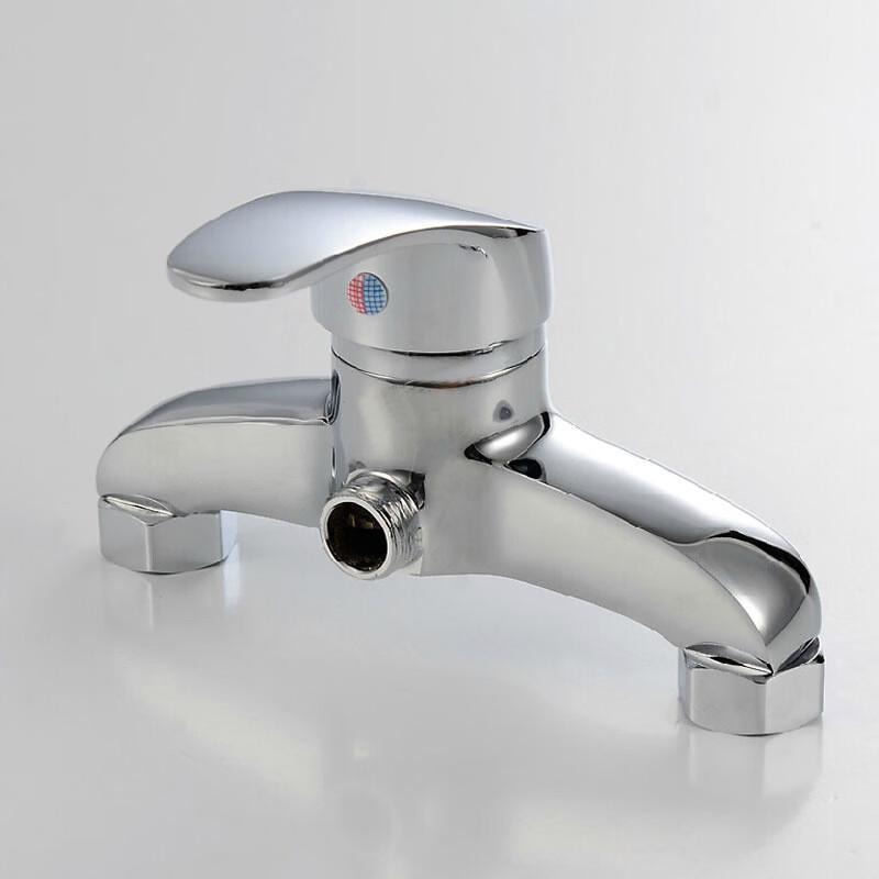 TLXT Wall-Mounted Dual-Outlet Shower Faucet