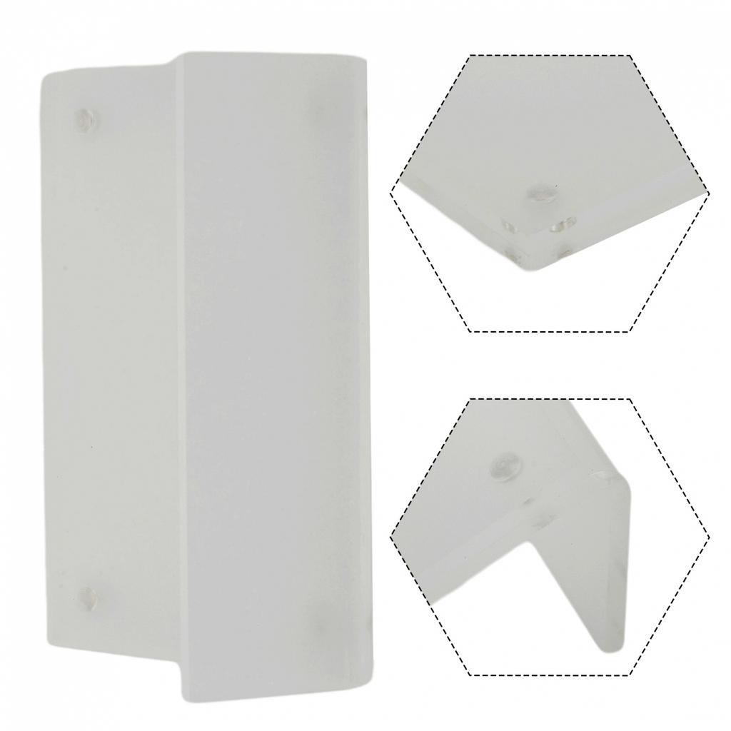 Stand Display Rack Table Tag Acrylic Transparent Frame