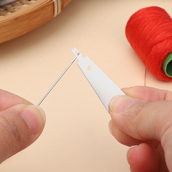 34Pcs/Set Sewing Tools Kit with Needle Threader Thread Remover Thimbles Assorted Size Needle Colorful Thread Spool Portable Sewing Tools