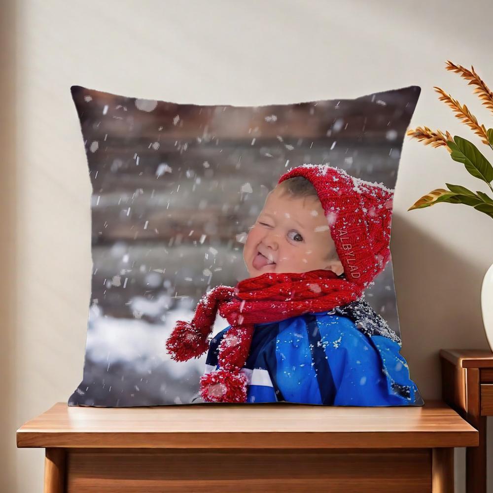 Funny H-Hasbullas Boy Cushion Cover For Pillow Printing Sofa Decoration Home Car Room Coffee Shop Office Nordic Simplicity