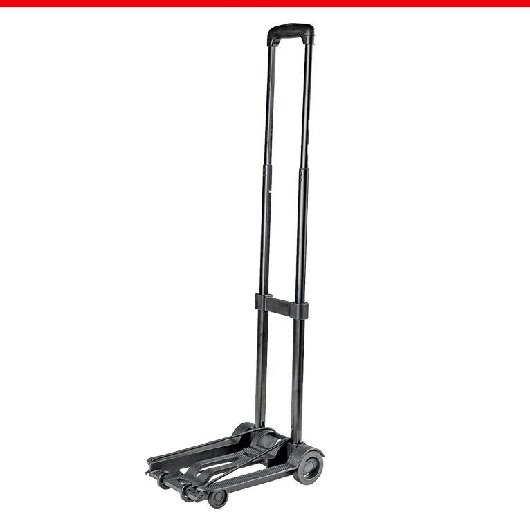 Portable Folding Trolley Cart for Package Pickup and Shopping, In Stock