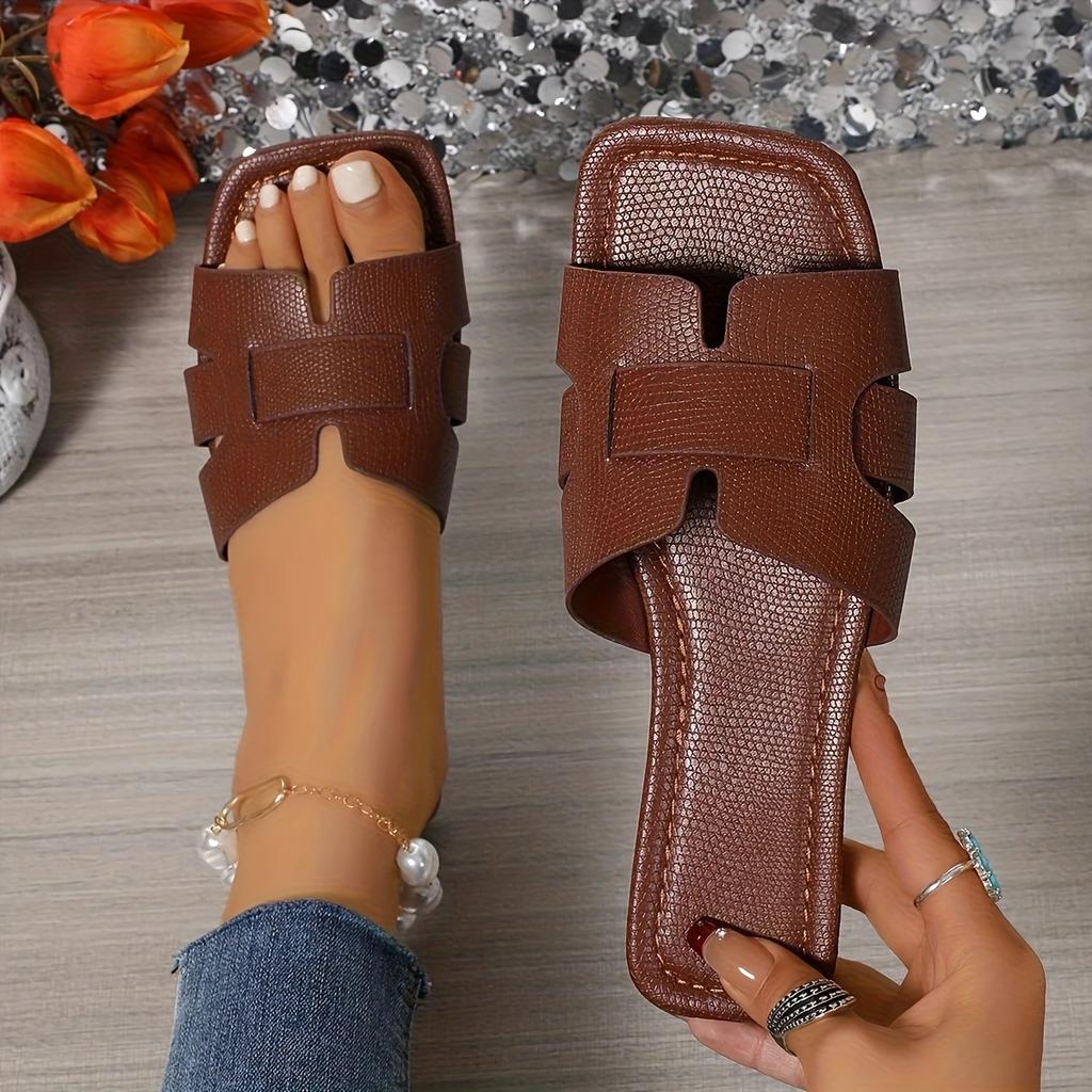 Summer Women Slippers Fashion Beach Flats Shoes Casual Sandals Dress Walking Flip Flops Open Toe Slides Mujer Zapatos