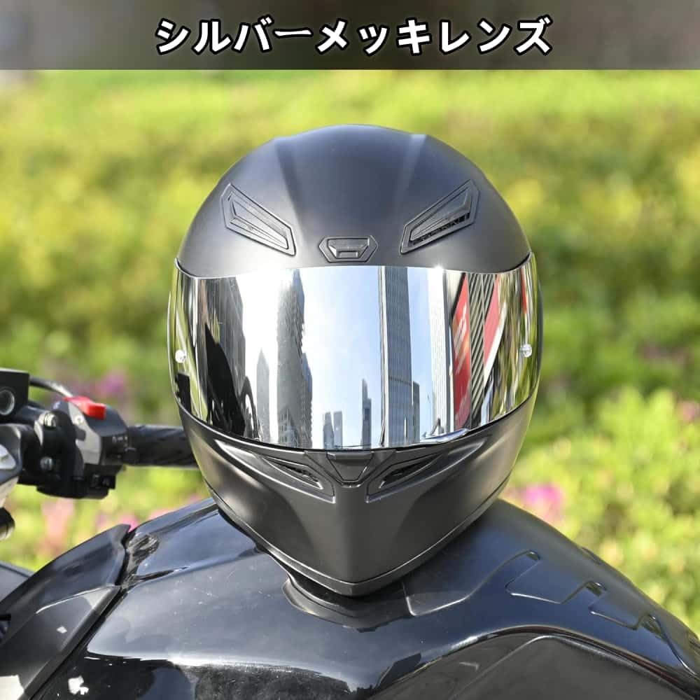 Wayocfei AGV K1 Shield, [Compatible: K1 S/K3 SV/K5 S/K5] Helmet Visor UV Absorption Motorcycle Helmet Aftermarket Replacement (Silver Plated Lenses)