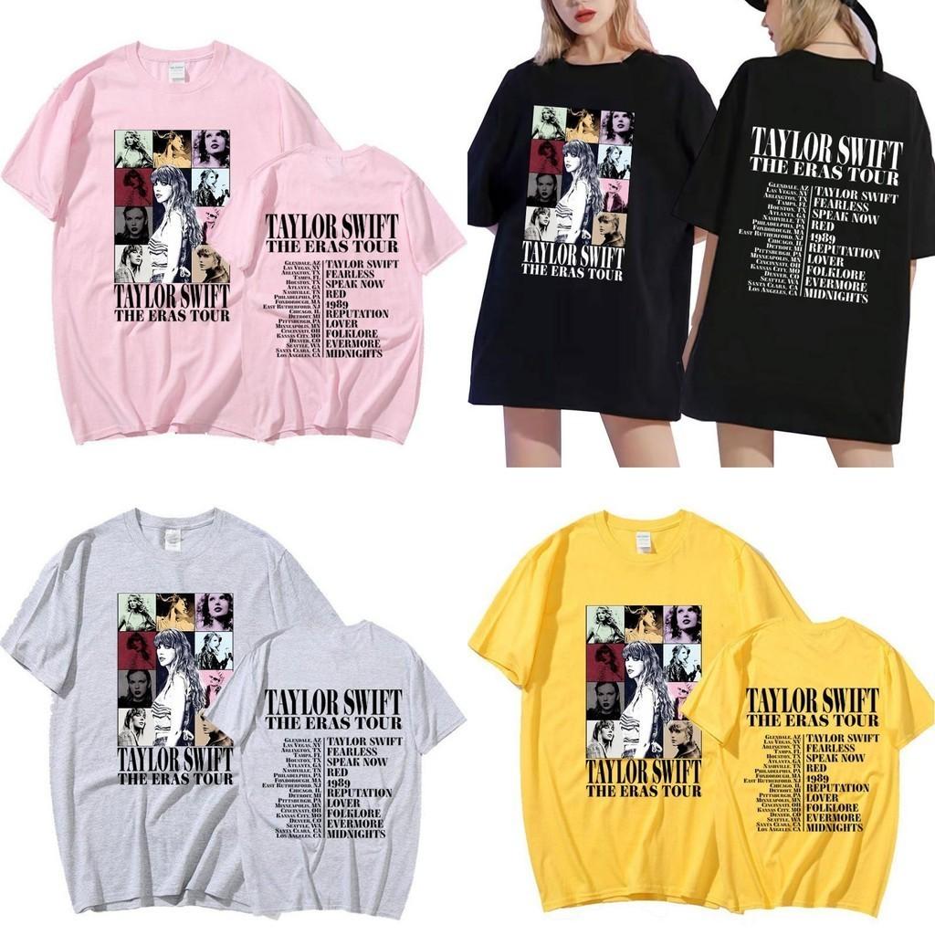 Tylor Street Fashion Cotton T-shirt Cartoon Pattern Straight Type Youth Teenager Trendy Casual Short Sleeve Round Neck Tee