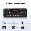 Wireless Bluetooth MP3 Decoder Board 10W DC 5V Amplifier DIY Car MP3 Player Audio FM Radio Handsfree Call Recording Support Microphone