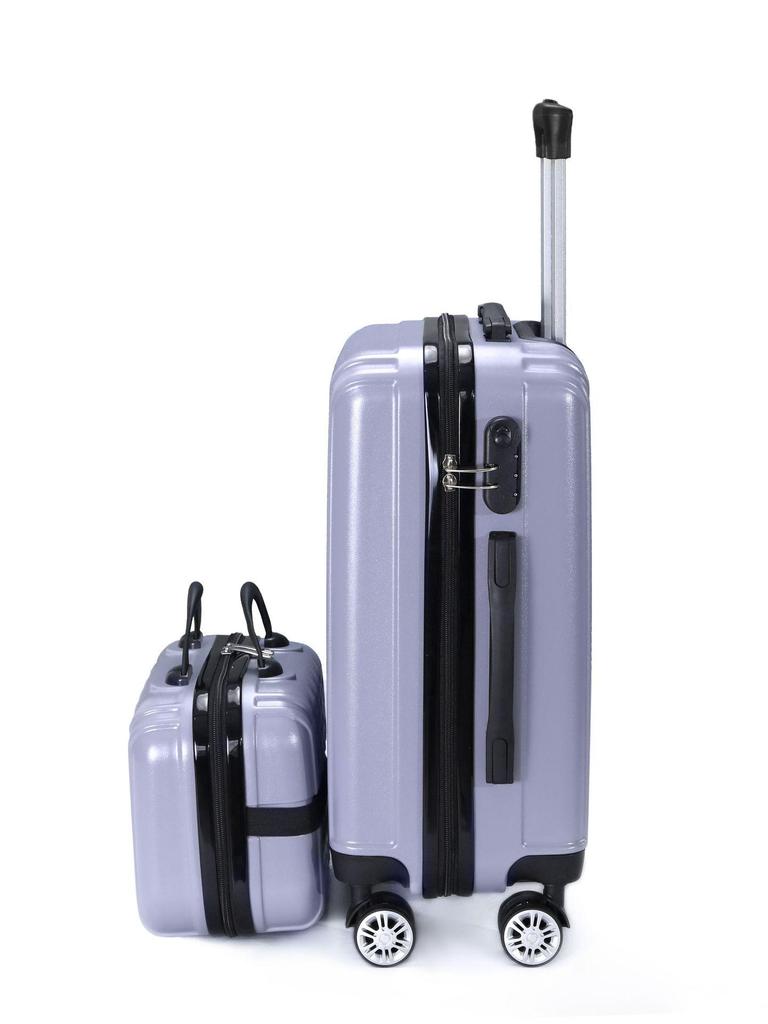 14-inch Lightweight Trolley Suitcase for Female Students & 20-inch Stylish Mother-Child Luggage with Universal Wheels