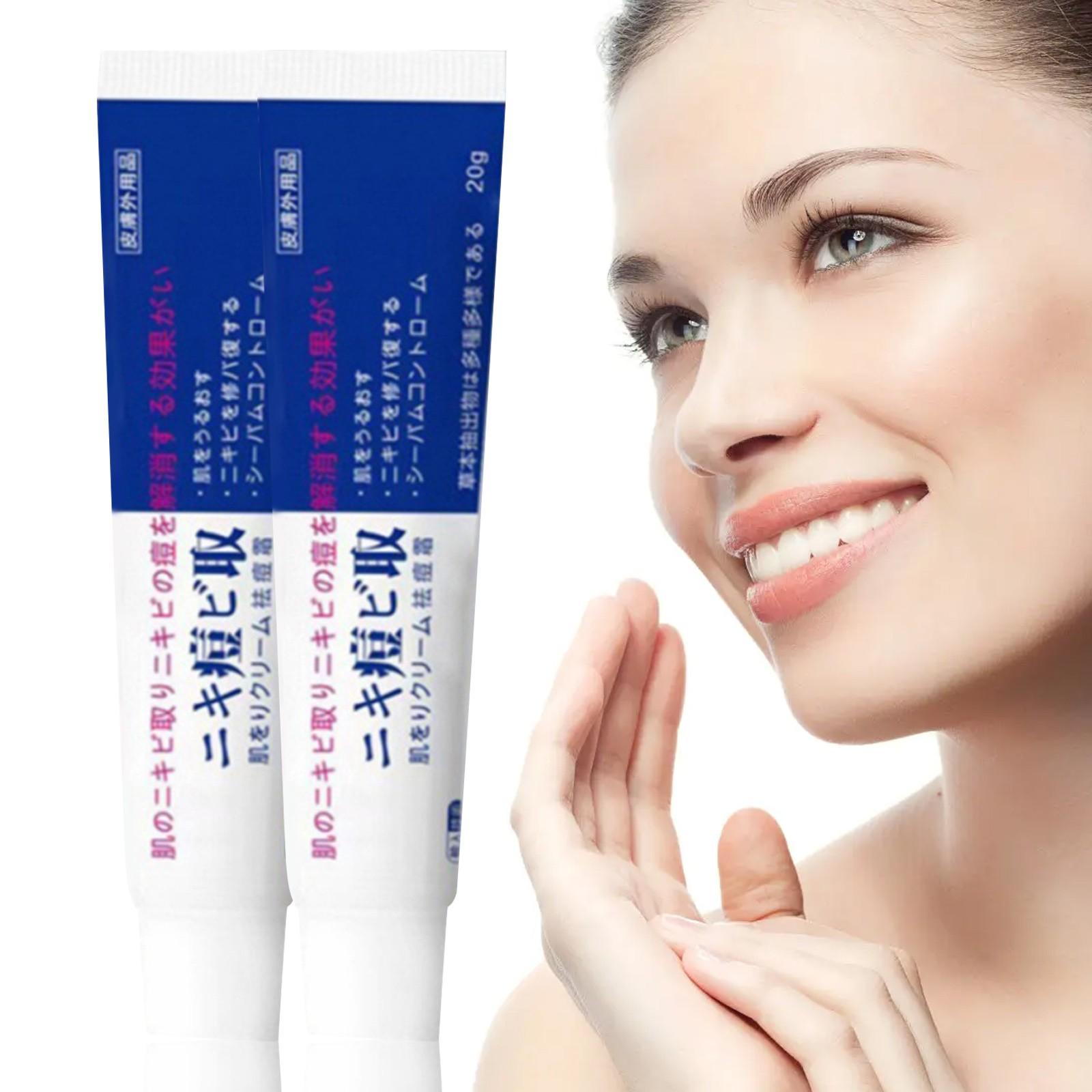 

Крем от прыщей, 20 г. Натуральный гель для лица от прыщей, разглаживающий увлажняющий гель, улучшает состояние тусклой кожи от прыщей(2рс