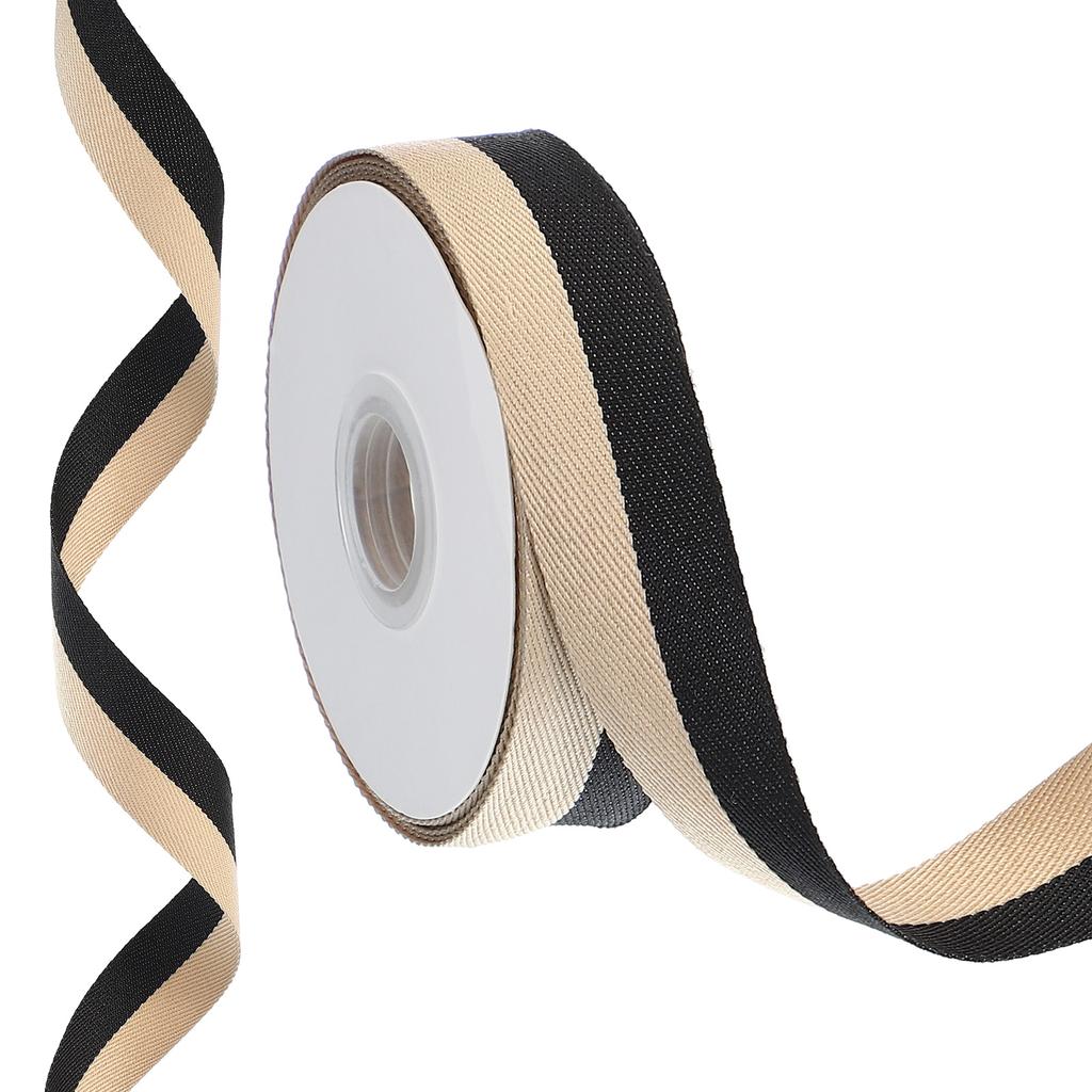 9.8 Yards Christmas Striped Ribbon Ribbon Candy Roll Garland Gift Wrapping Wreaths Bows Gift Box Packaging Holiday Decoration