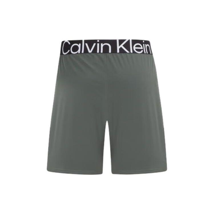 Calvin Klein Logo Jacquard Reflective Print Shorts Men Shorts Moss-Green 4MS3S800-021