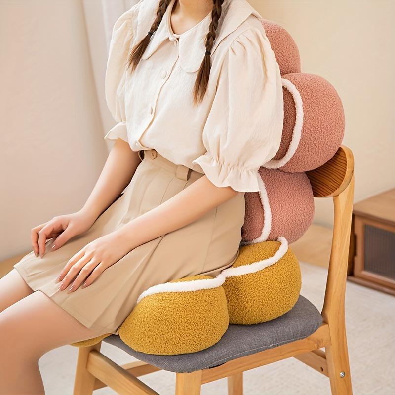 Shaped Floor Flower 1pc Pillow Cute Seat Cushion Home Decor Gift For Halloween Thanksgiving Christmas New Year Valentines Day