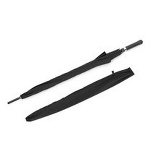 Ultra-light Carbon Fiber Aluminum Business Umbrella - Long Handle, Dual-use for Sun and Rain, Available for Custom Printing
