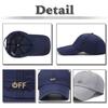 Keps Hatt Broderad Design Utomhus Avslappnad Enkel Snygg CZA094 [Vit Tand] Herr (Svart)
