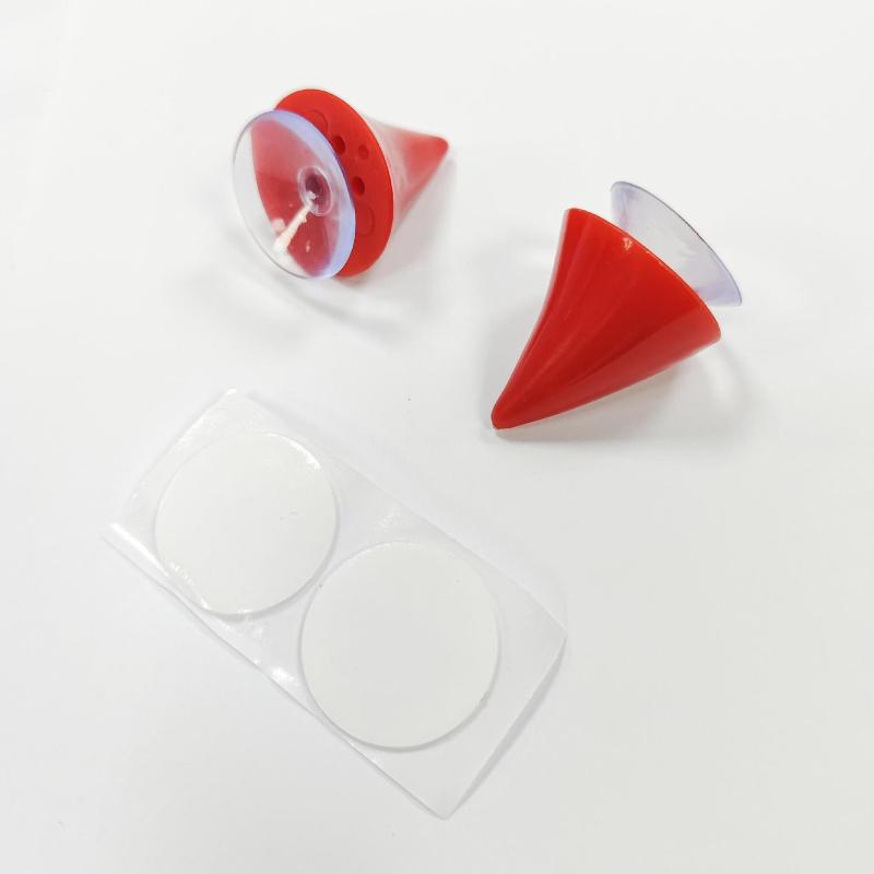 2PCS Motorcycle Helmet Cute Corner Rubber Horn Decoration Off-road Motorcycle Helmet Personalized Decoration