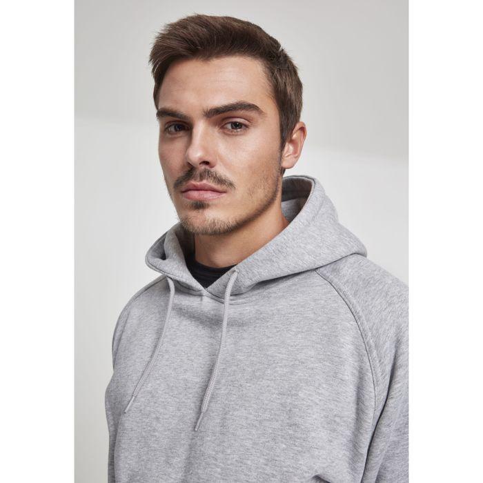 Sweatshirt À Capuche - URBAN CLASSICS - Urban Classic - Gris - Mixte - Manches Longues