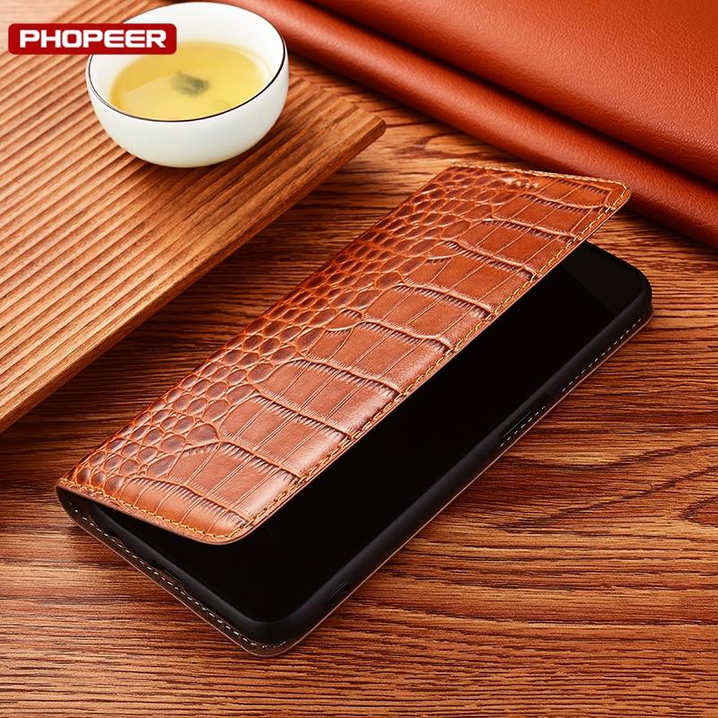 Genuine Leather Case for Samsung Galaxy A55 A56 A35 A36 A15 A16 A17 A25 A26 A54 A34 A24 A14 A73 A53 Flip Wallet Magnetic Cover.