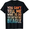 Funny Beagle Design For Men Women Hound Beagle Dog Lovers T-Shirt
