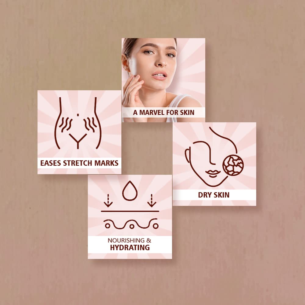 Sonnige Kakaobuttercreme Für Trockene Haut Straffend Reduziert Dunkle Flecken Narben Feine Linien Körperfeuchtigkeitspflege 125 g Packung von 1