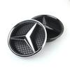 For Mercedes Benz 3D Car Grill Emblem Star Badge Front Grill Logo W204 W205 W213 X253 A B C E S CLA GLB GLC GLE GLS Accessories1 OX4
