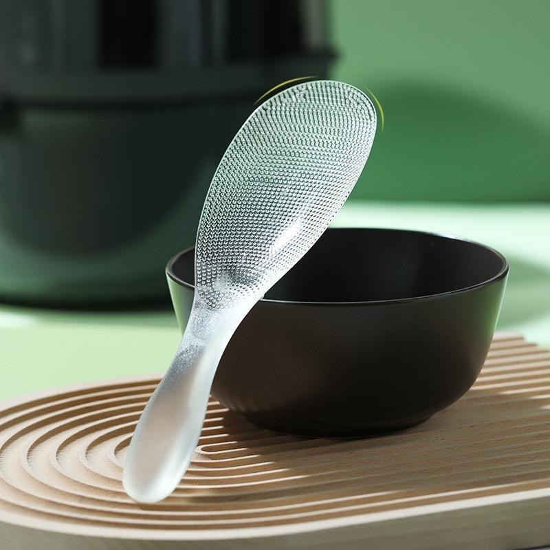 TPX Non-Stick Rice Spoon for Kitchen High Temperature Resistant Rice Paddle for Electric Cooker