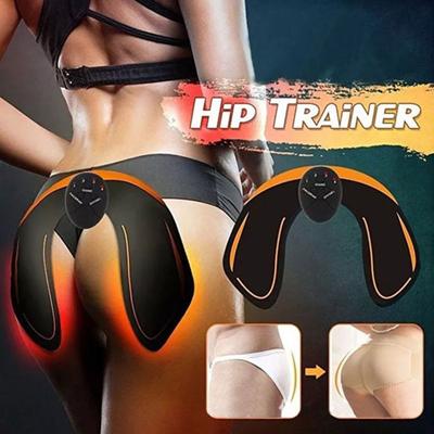 Booty Trainer with Remote Control 6 Modes Adjustable Smart Hip Glute Toner EMS Muscle Stimulator Buttock Training Patch Massager Workout Machine