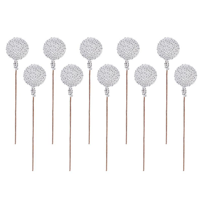 

30/50 шт. Искусственные рождественские ягоды Мини Поддельные пластиковые ягоды Красные вишневые бусины Тычинки DIY Рождественская елка Венок Ремесла Декор 30Pcs