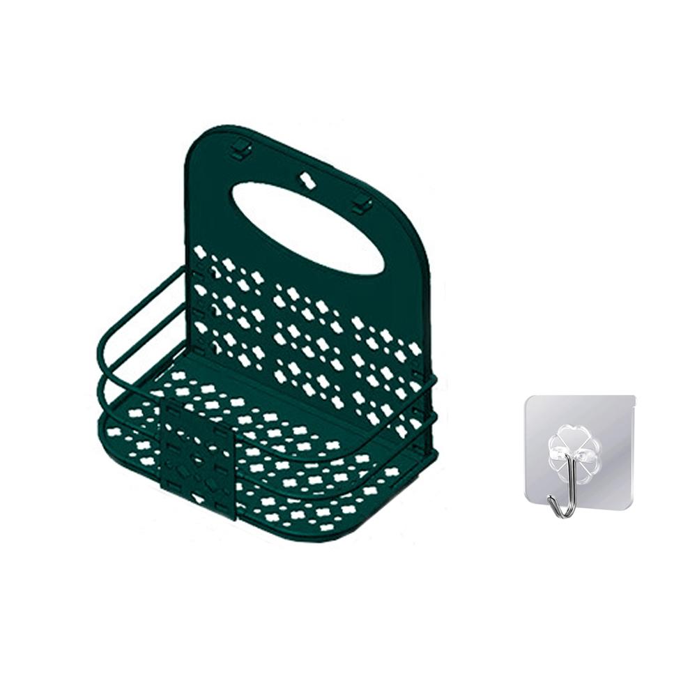 Kunststoff Schmutzwäschekorb Faltbar Multifunktional Wäschekorb Wandmontiert mit Haken Badezimmer Aufbewahrungsrahmen