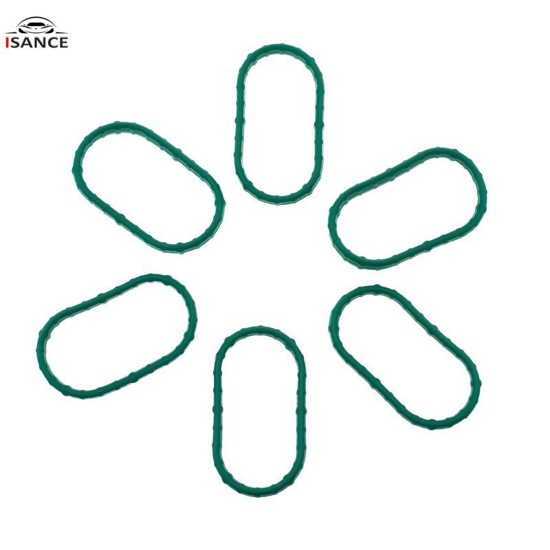 6 ks těsnění horního sacího potrubí pro 2002-2008 Jaguar X-Type S-Type V6 2.5 3.0 C2S14519, XR843536