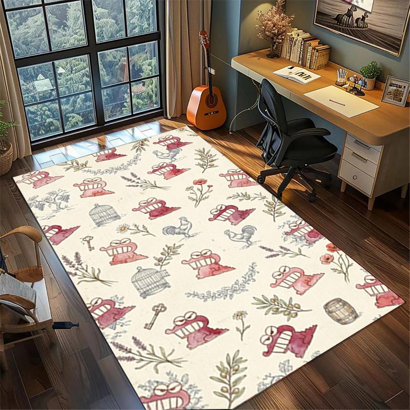 

Crayon Shin-chan Large Bedroom Rug Non Slip Washable Area Carpet Gamer Room Decor 60x90cm