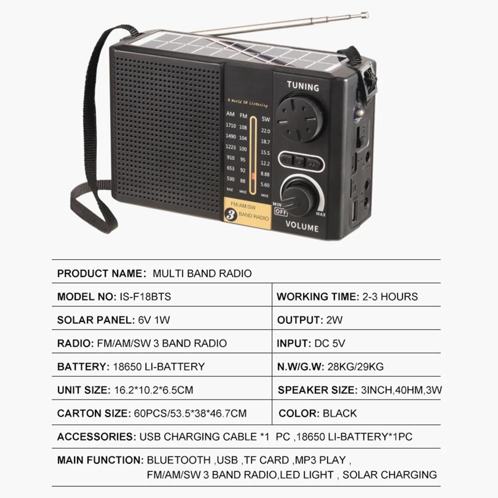 C10 Radio 2.4 Inch LCD Screen Alarm Clock Radio DAB DAB+ FM BT MP3 Player Portable Radio Broadcasting Radio Supports TF Card