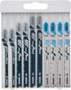 JIGSAW BLADE SET T 10 PCS WOOD - B 2607010630