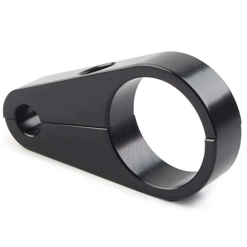 Chrome/Black 1.25" Motorcycle Handlebar Brake Clutch Cable Wire Clamp Holder For Harley for Honda for Kawasaki for Yamaha