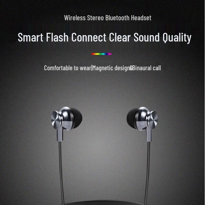 MINEJON IM8 Neckband Sports Bluetooth Earphones