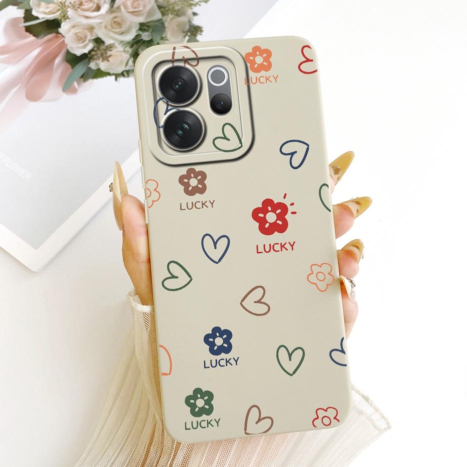 For Vivo V70 5G Case V2538 Luxury Art Painted Cover Soft Silicone Case For Vivo V70 Elite V2548 V 70 VivoV70 FE V70FE V2550 Bags