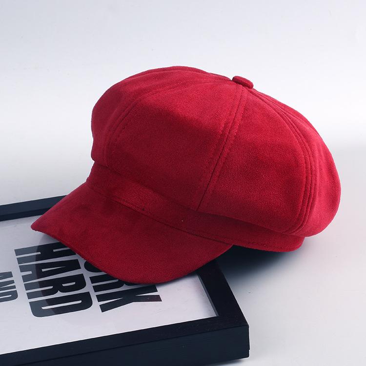 Восьмиугольная зимняя шапка Бейкер-Бой Кепка женская зимняя шапка для мальчиков женская Бейкер-Бой Шапка женская берет